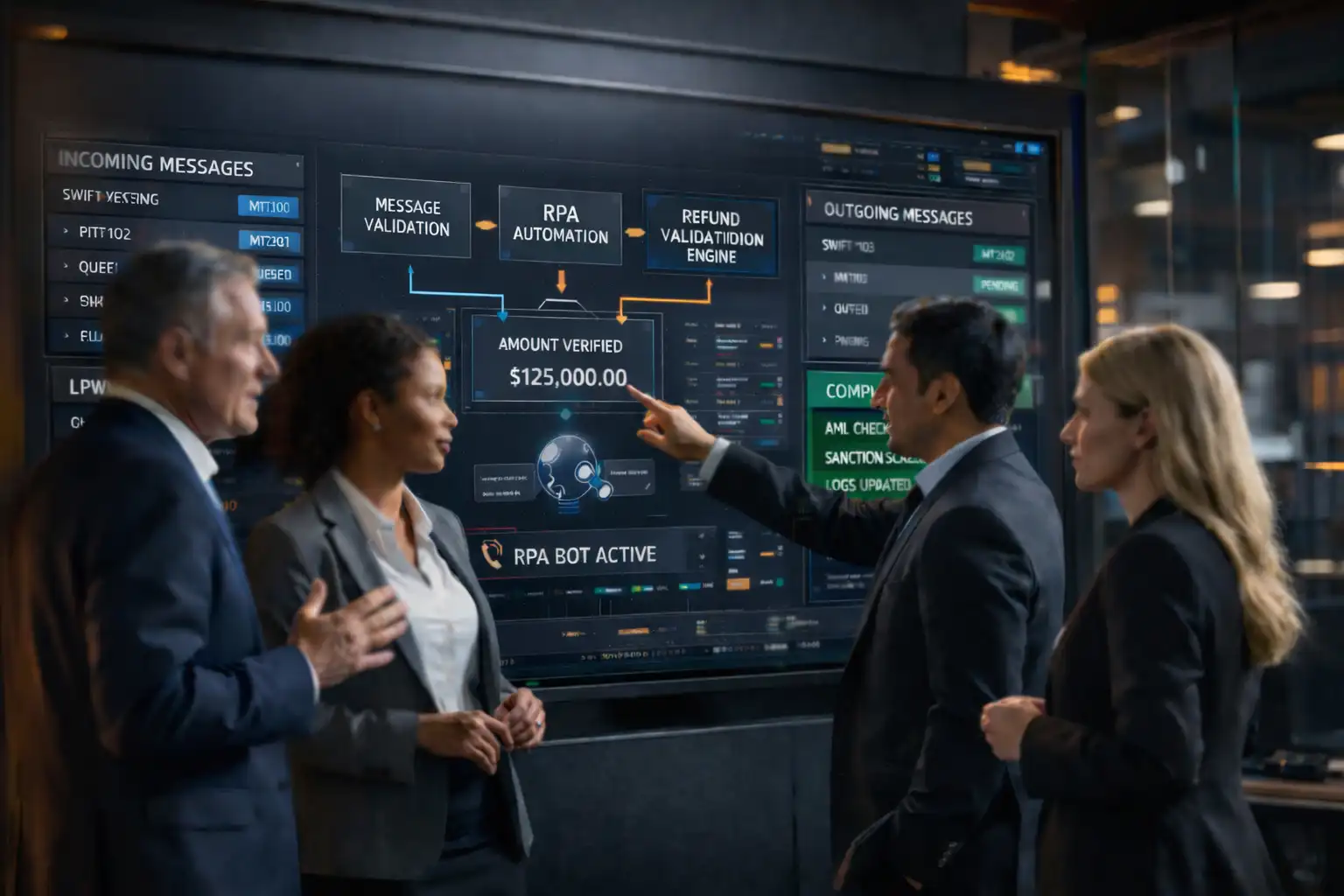 BESS SWIFT Message Processing