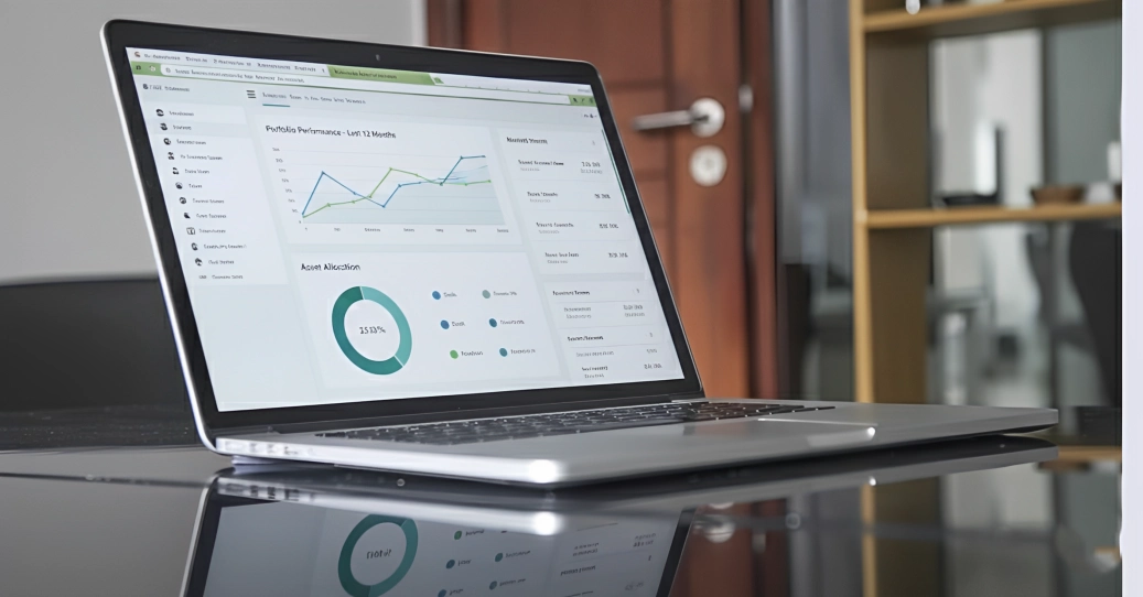 Banking & Financial Services – professional AI-powered workflow and dashboard