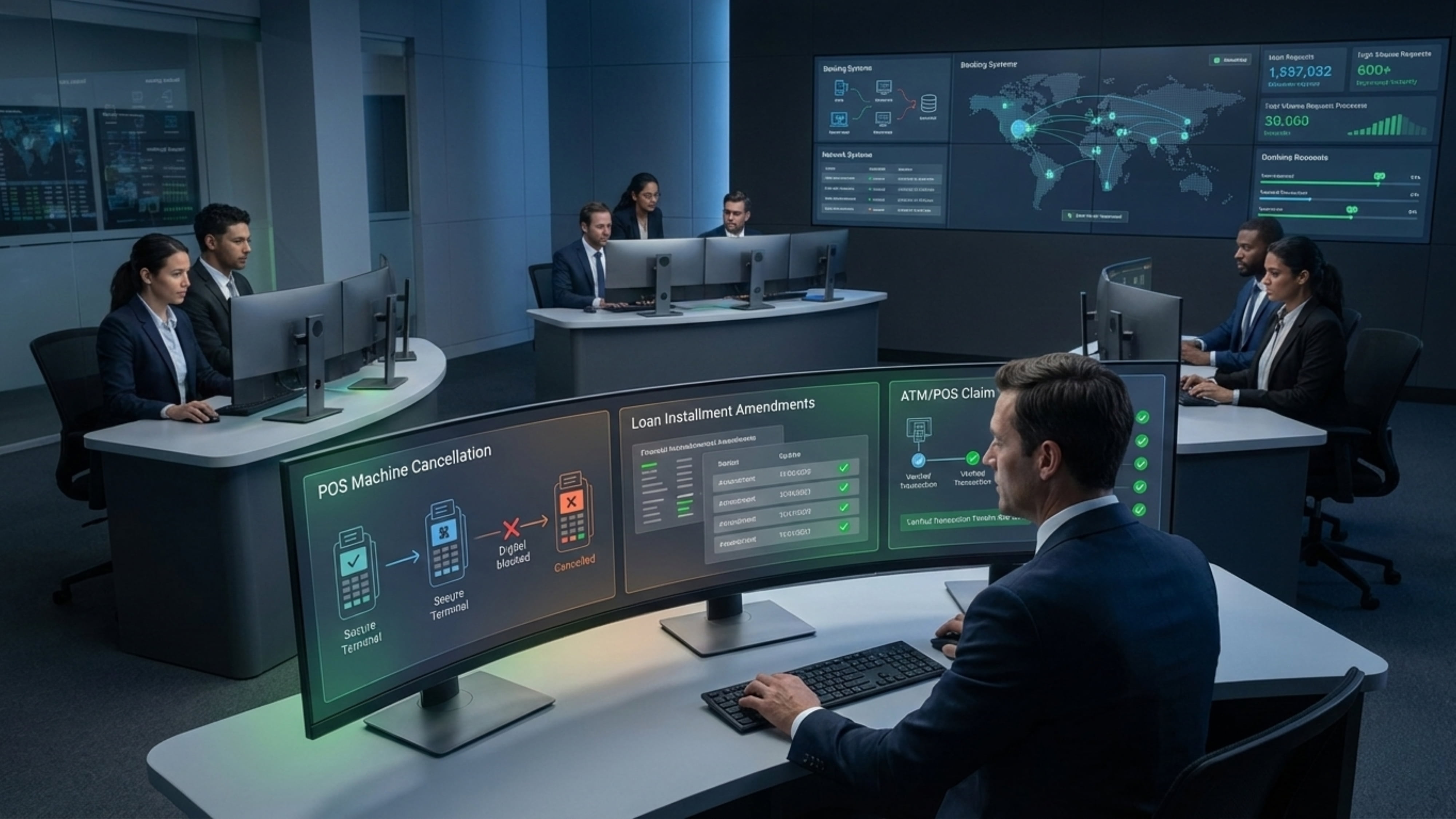 End-to-End Automated Operations for a Global Bank