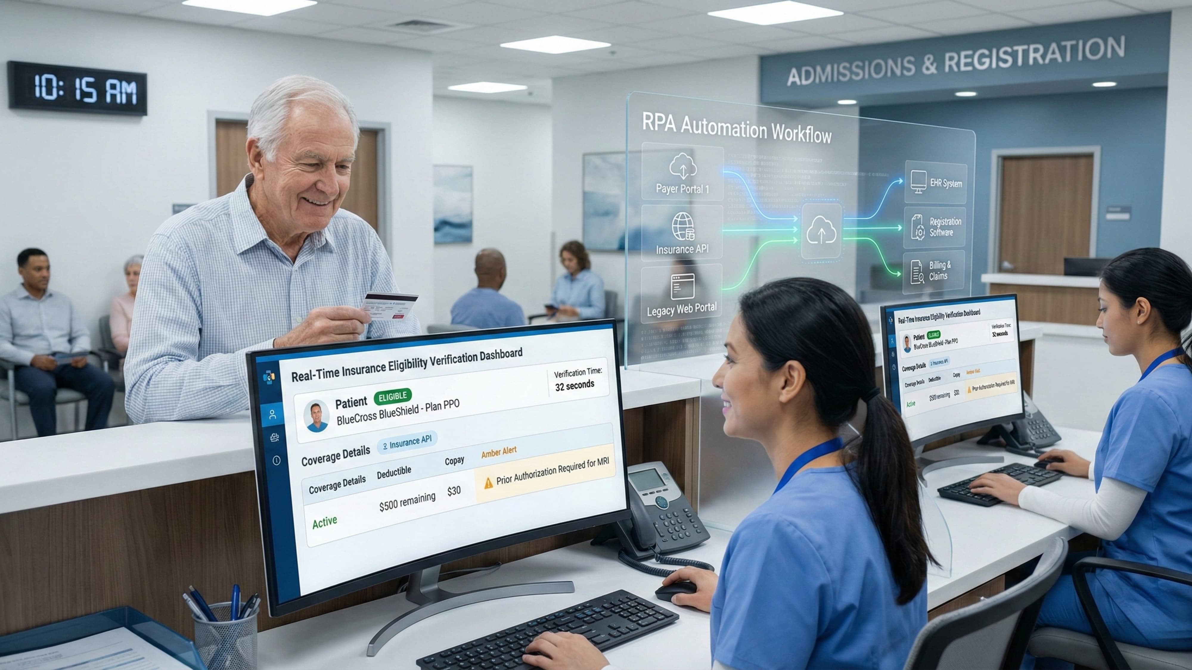 Patient Insurance Eligibility Verification Automation